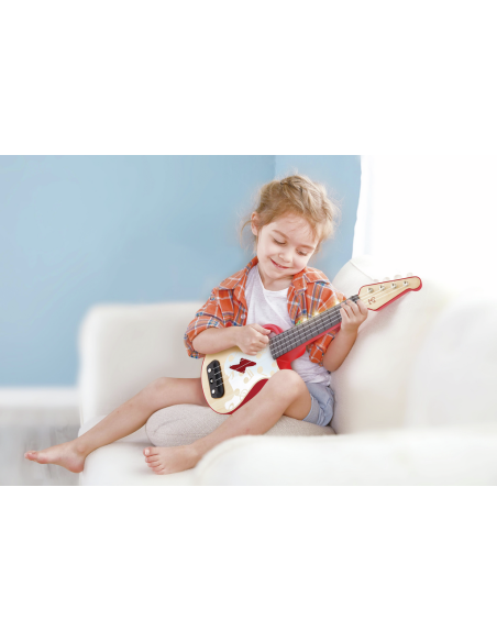 Aprende Ukelele con Luces - Rojo