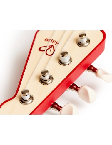 Aprende Ukelele con Luces - Rojo