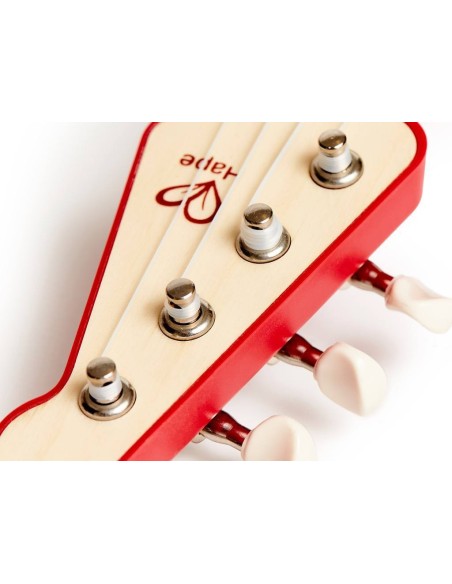 Aprende Ukelele con Luces - Rojo