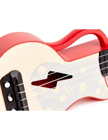 Aprende Ukelele con Luces - Rojo