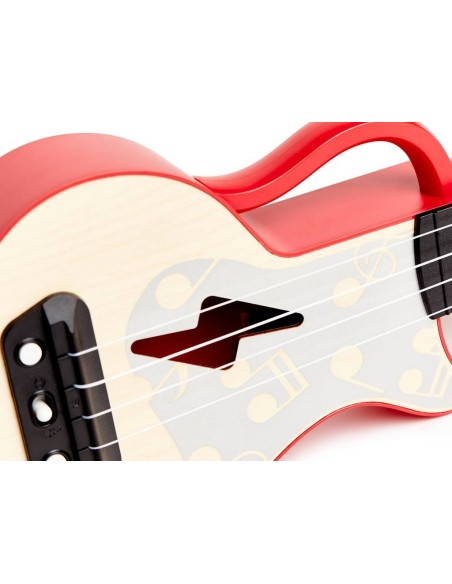Aprende Ukelele con Luces - Rojo