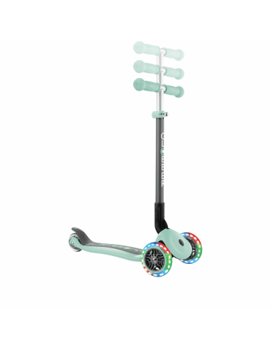 Patinete Primo Foldable Lights menta