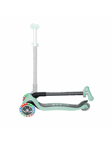 Patinete Primo Foldable Lights menta