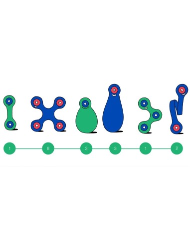 Itsy Pack - Verde/Azul Juegaconmigo