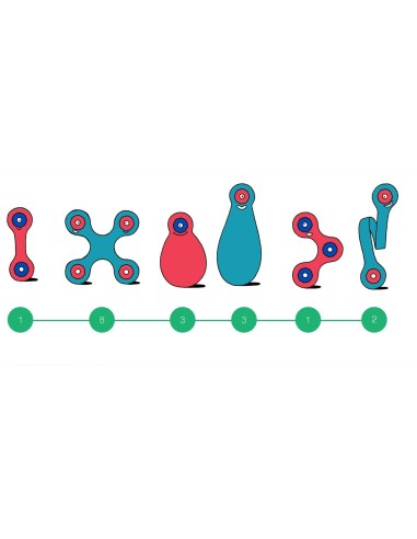 Itsy Pack - Flamingo/Turquesa Juegaconmigo