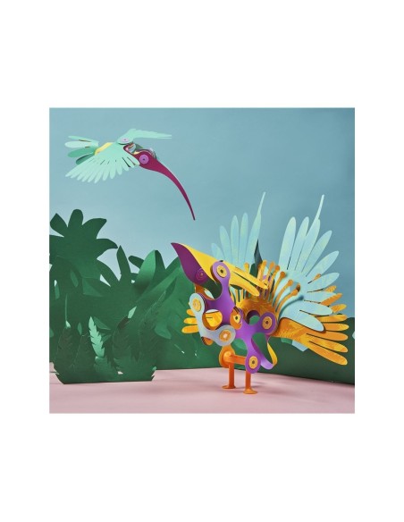 Pack Tropical Birds 22 Piezas Clixo Juegaconmigo