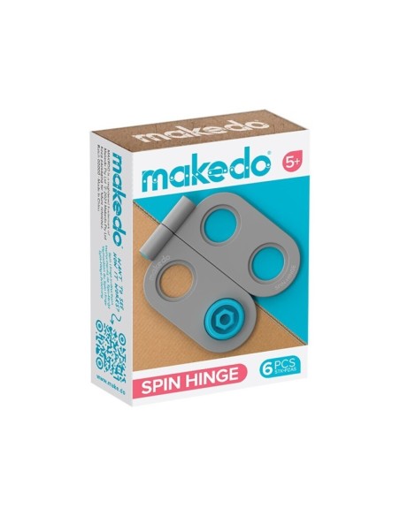Spin-Hinge (Bisagra) 6pcs Makedo Juegaconmigo