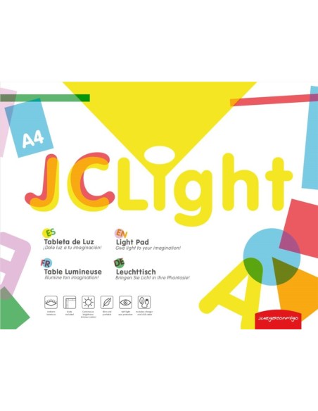 Tableta de Luz JC A4  Juegaconmigo