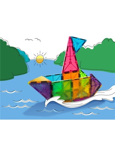 MAGNA-T clear col 32 pcs Juegaconmigo