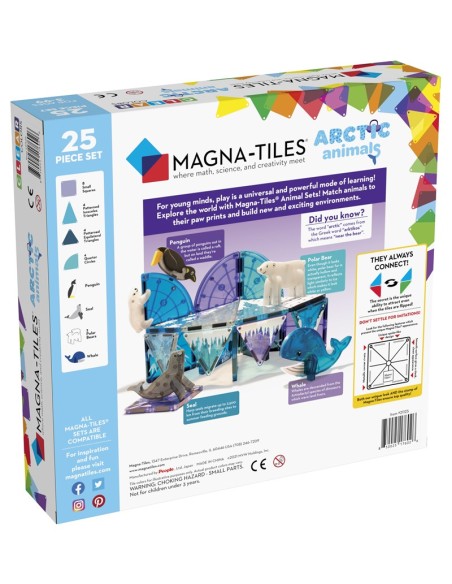 MAGNA-T Arctic Animals Set 25pcs Juegaconmigo