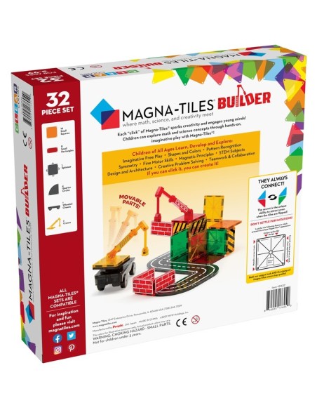 MAGNA-T Construction Set 32 pcs. Juegaconmigo