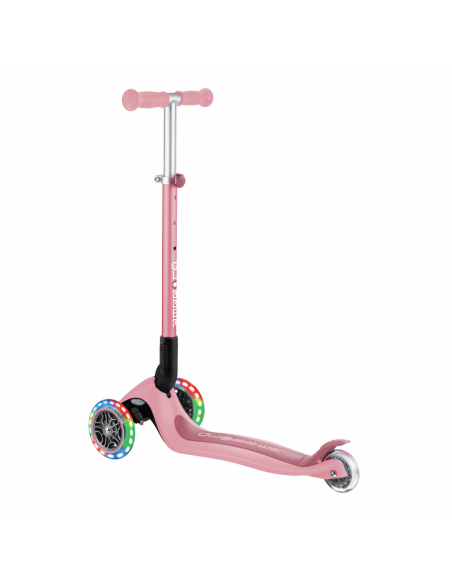 Patinete Primo Foldable Lights Pastel Pink