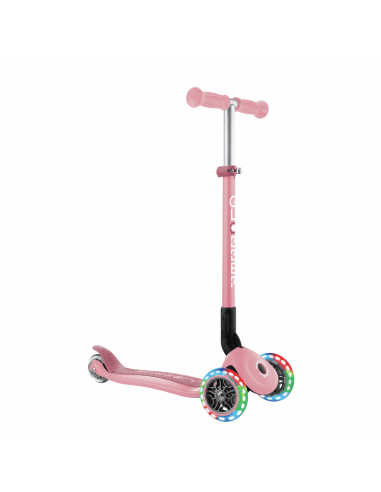 Patinete Primo Foldable Lights Pastel Pink