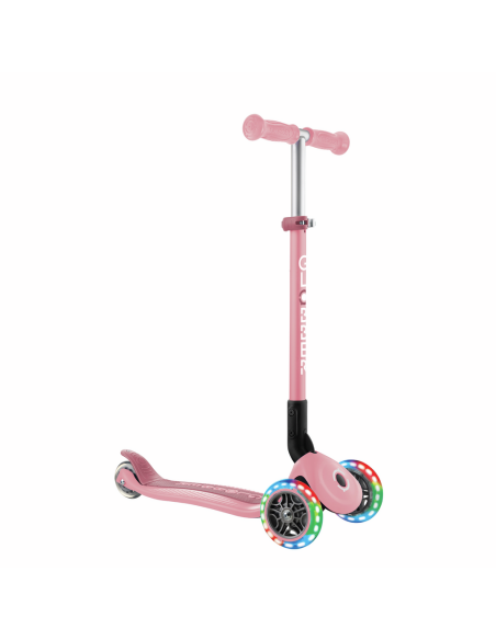 Patinete Primo Foldable Lights Pastel Pink
