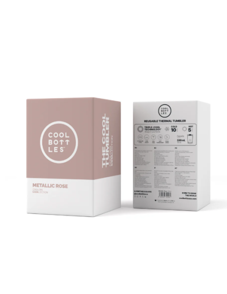 The Tumbler - Metalic Rose 330ml