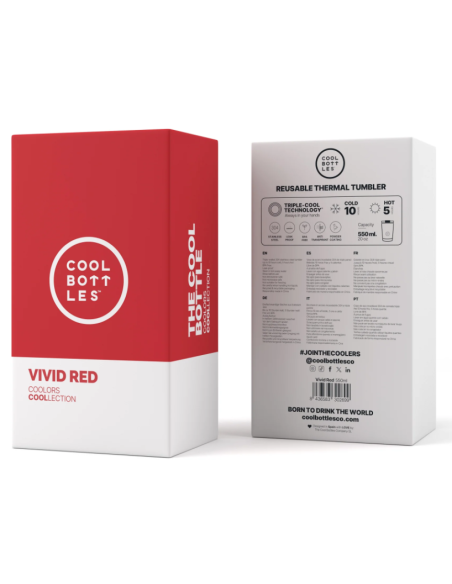 The Tumbler - Vivid Red 550ml