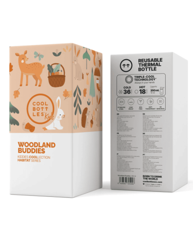 The Kiddie Bottle - Woodland Buddies 350ml