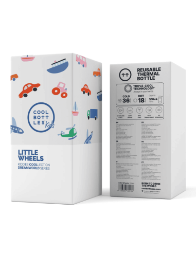 The Kiddie Bottle - Little Wheels 350ml