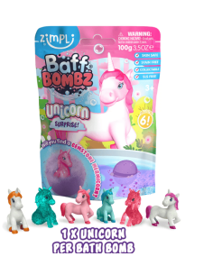 Bomba de Baño Surprise Unicornios