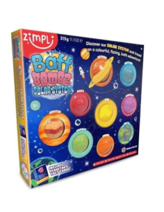 Pack 9 Bombas de Baño: Sistema Solar - Zimpli Kids