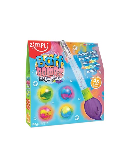 Pincel Mágico + 4 Bombas de Baño