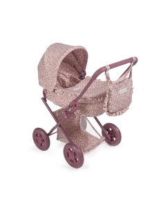 Cochecito Cuco Cherry Flores para Muñecas 2