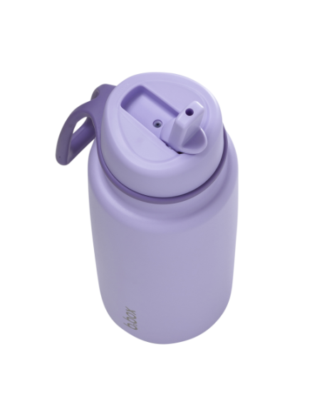 Botella térmica con boquilla plegable y asa 1l B.Box - Lilac Love