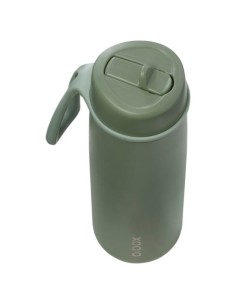 Botella térmica con boquilla plegable y asa 690ml B.Box - Olive 2