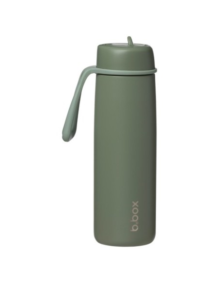 Botella térmica con boquilla plegable y asa 690ml B.Box - Olive