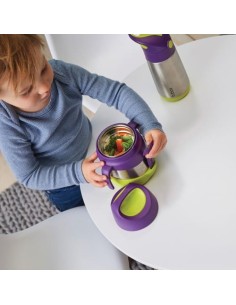 Termo con cuchara/tenedor 335ml B.Box - Emerald Forest 2