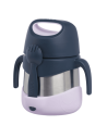 Termo con cuchara/tenedor 335ml B.Box - Indigo Rose