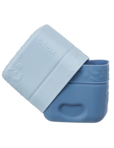 Vasitos snack de silicona B.Box - Ocean