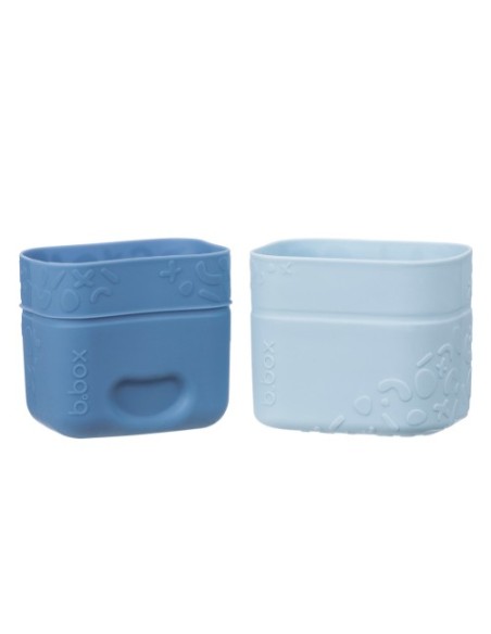 Vasitos snack de silicona B.Box - Ocean