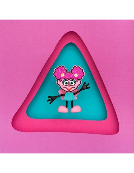 Set personaje abby cadabby + 2 cubos de luz rosa