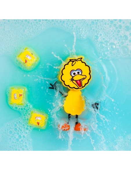 Set personaje Big Bird + 2 cubos de luz amarillos