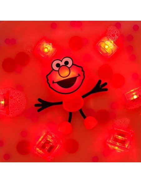 Set personaje Elmo + 2 cubos de luz Rojo