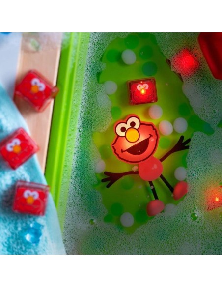 Set personaje Elmo + 2 cubos de luz Rojo