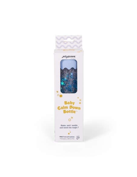 Botella calma baby azul