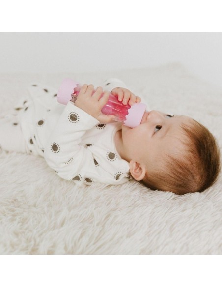 Botella calma baby rosa