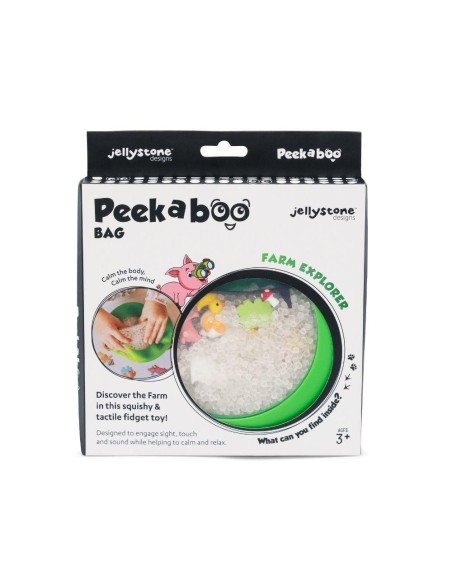 Bolsa sensorial peekaboo Farm