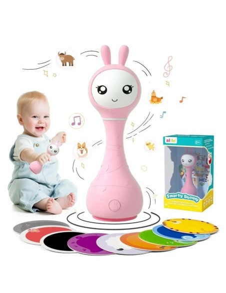 Smarty bunny pink Sonajero Interactivo Castellano