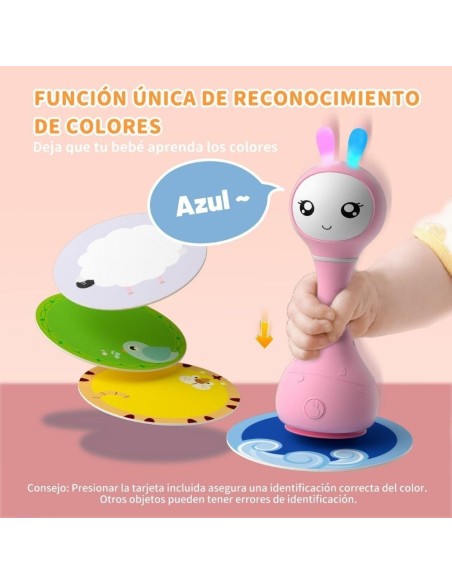Smarty bunny pink Sonajero Interactivo Castellano