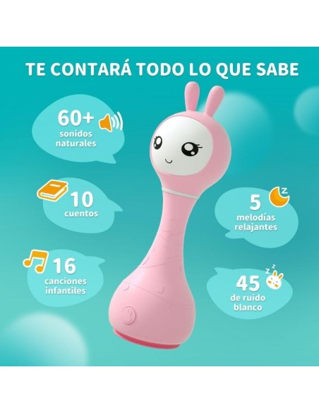 Smarty bunny pink Sonajero Interactivo Castellano
