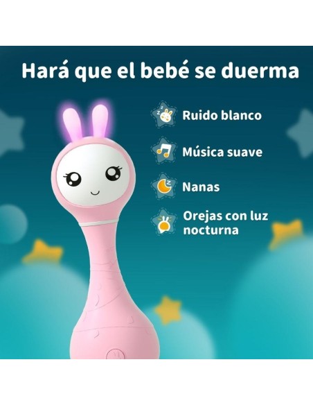 Smarty bunny pink Sonajero Interactivo Castellano
