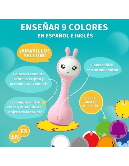 Smarty bunny pink Sonajero Interactivo Castellano