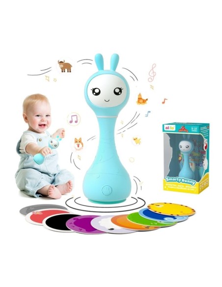 Smarty bunny Blue Sonajero Interactivo Castellano