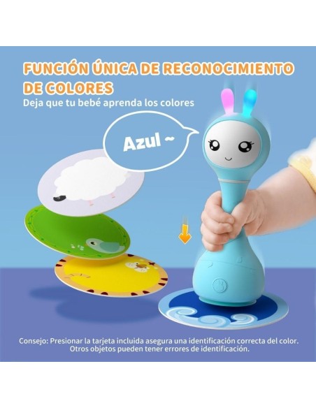 Smarty bunny Blue Sonajero Interactivo Castellano