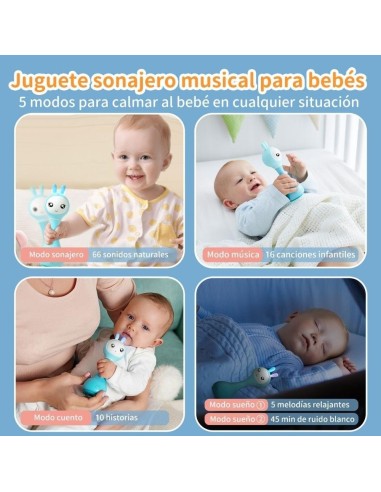 Smarty bunny Blue Sonajero Interactivo Castellano