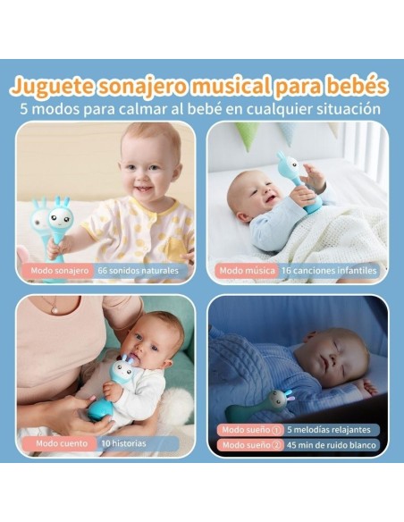 Smarty bunny Blue Sonajero Interactivo Castellano