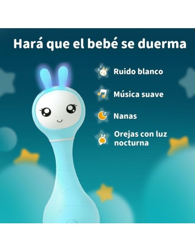 Smarty bunny Blue Sonajero Interactivo Castellano